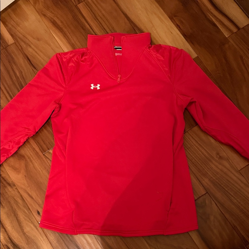 Under Armour Bright Red Pullover Midweight